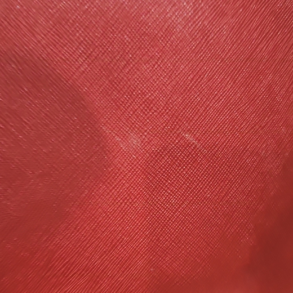 Michael Kors Cherry Red Tote with Gold Logo - Picture 6 of 10